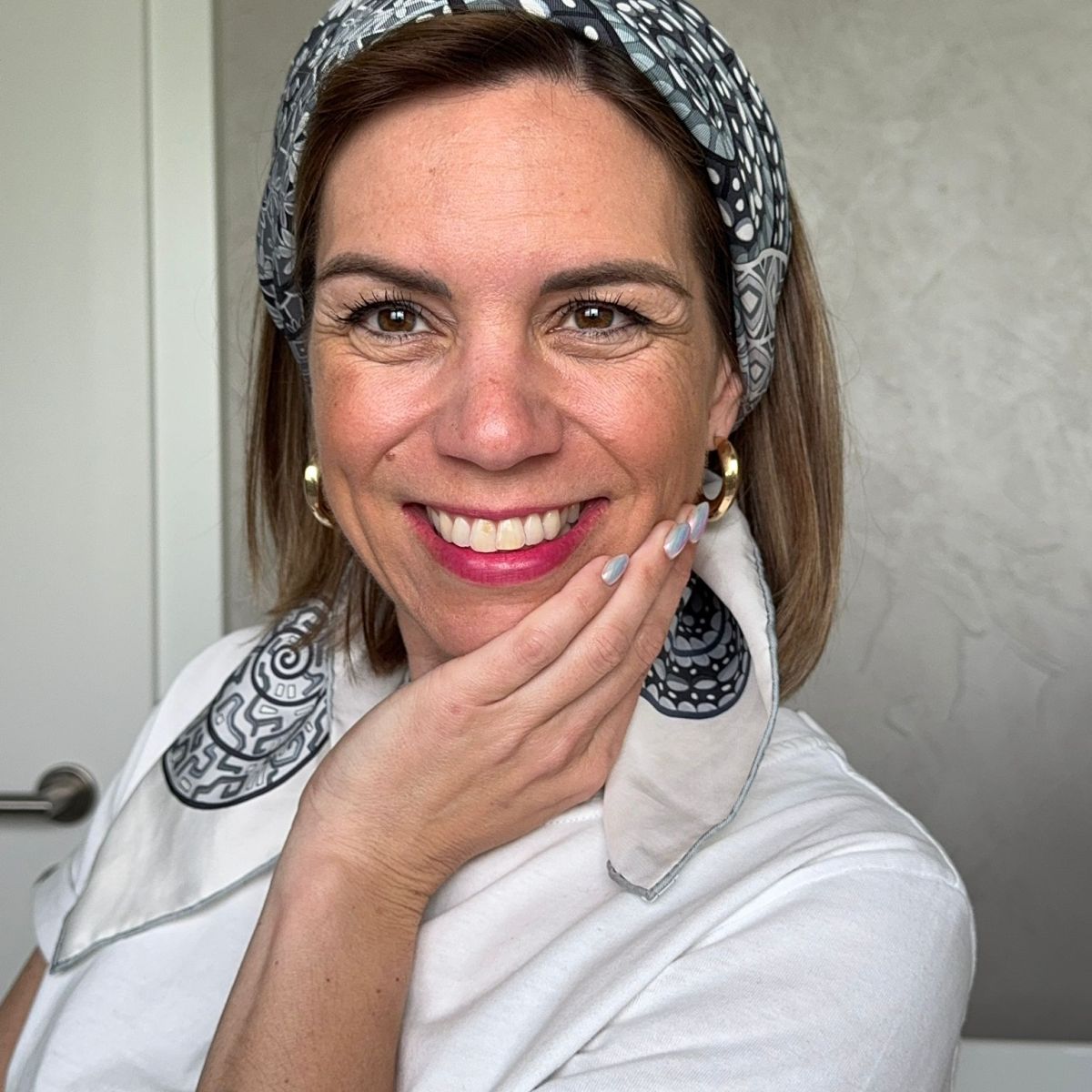 Un tuto foulard pour&nbsp;cheveux